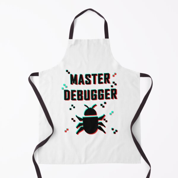 Item preview, Master Debugger Glitch black white designed and sold by Warrioll.