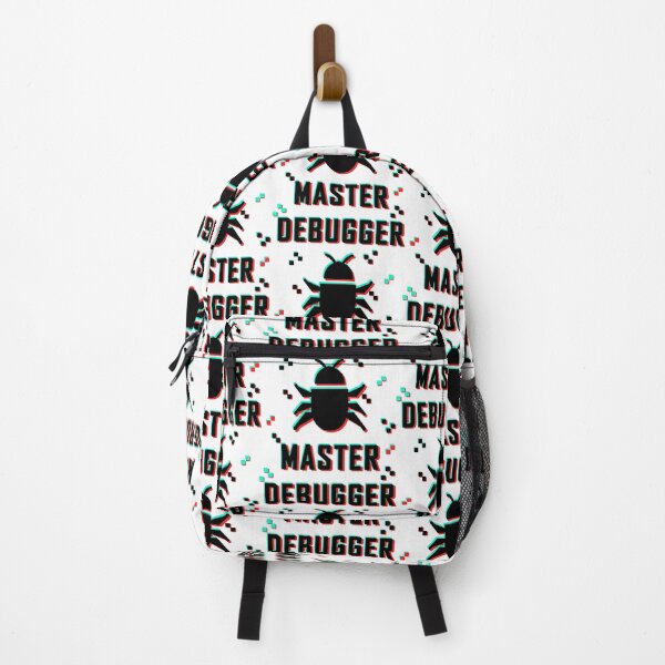Item preview, Master Debugger Glitch black white designed and sold by Warrioll.