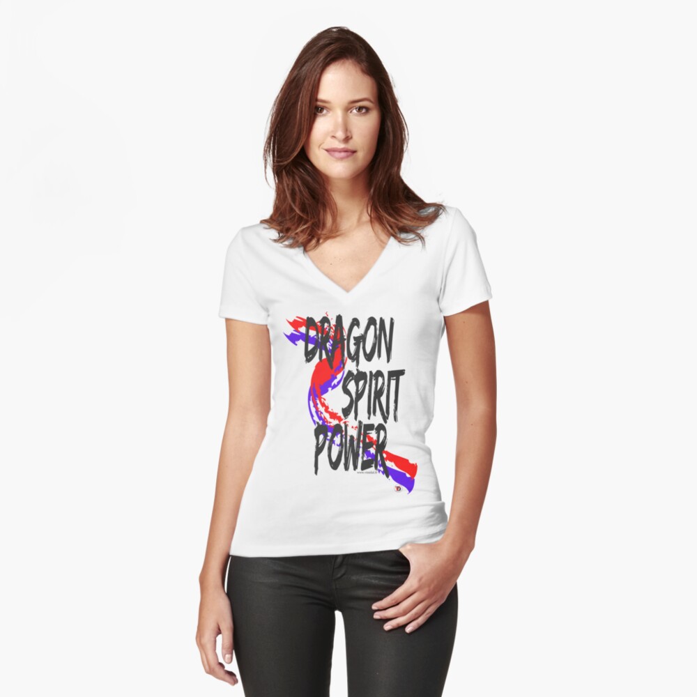 Aperçu de l'œuvre T-shirt moulant col V créée et vendue par Vinidal.