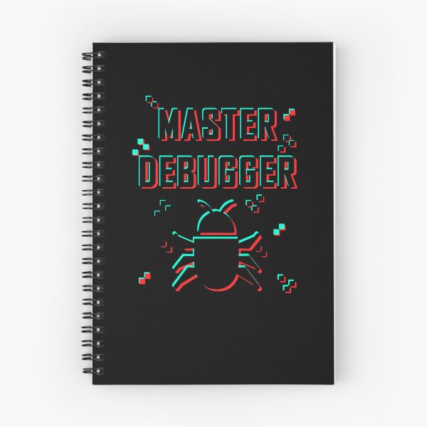 Item preview, Master Debugger Glitch black black designed and sold by Warrioll.