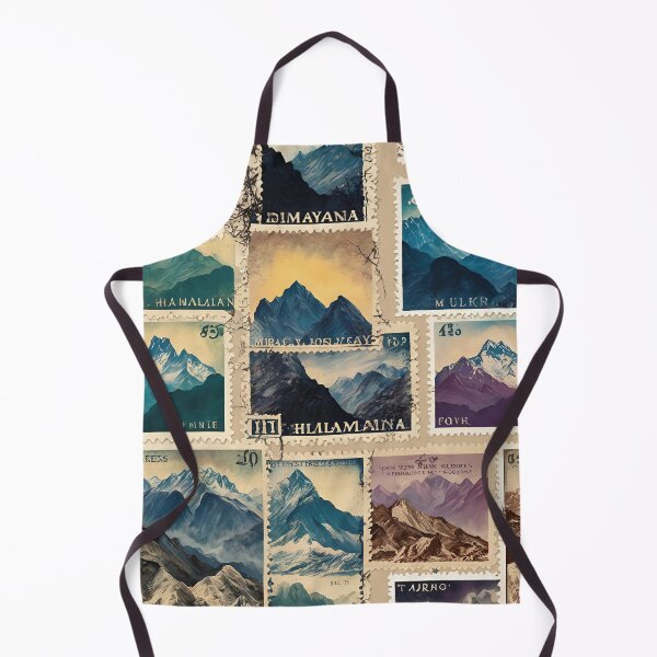 Item preview, Majestic Peaks II: A Vintage Himalayan Stamp designed and sold by Vintagestamps.