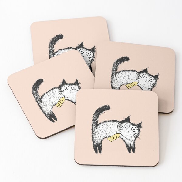 Artikelvorschau, Handgezeichnete Illustrationsskizze von lustigen Katzen entworfen und verkauft von Makitsu Neko.