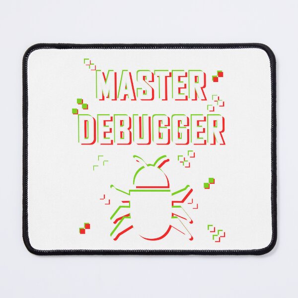 Item preview, Master Debugger Glitch white white designed and sold by Warrioll.