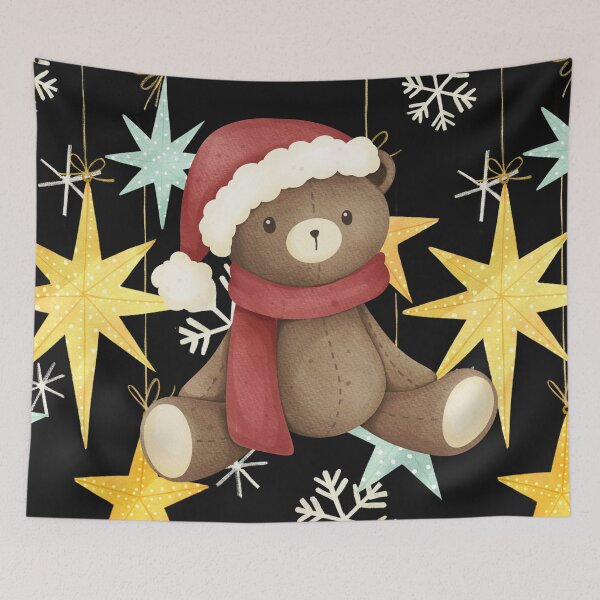 Item preview, Hot Trendy Christmas Bear Stars designed and sold by LaartStudio.