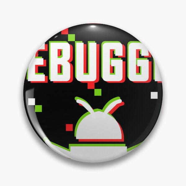 Item preview, Master Debugger Glitch Pixel white black designed and sold by Warrioll.
