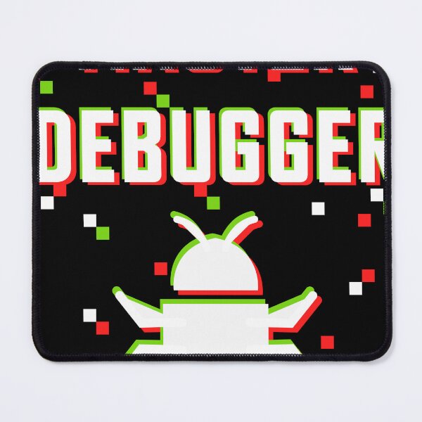 Item preview, Master Debugger Glitch Pixel white black designed and sold by Warrioll.
