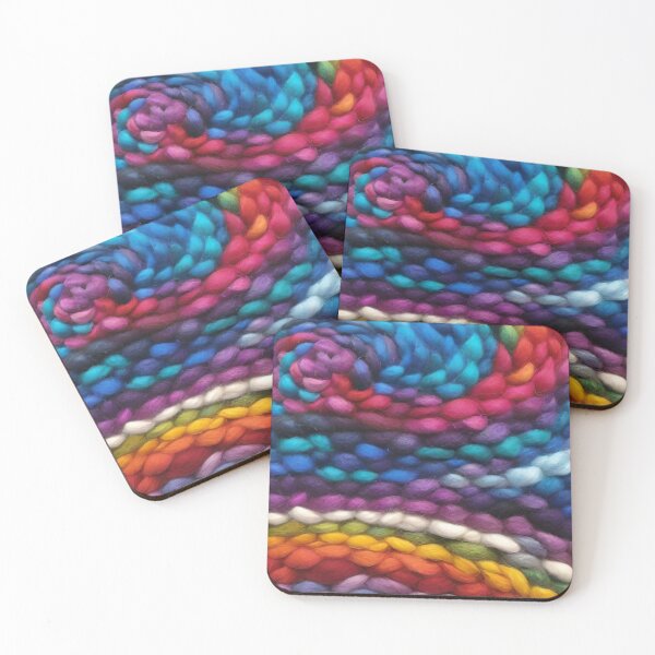 Item preview, Vibrant Strands of Multicolored Yarn designed and sold by masabo.