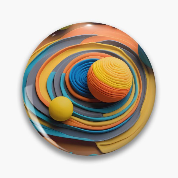 Item preview, Abstract solar system designed and sold by NolineXpression.