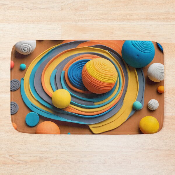 Item preview, Abstract solar system designed and sold by NolineXpression.