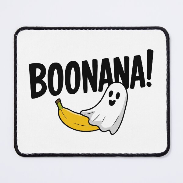Item preview, Boonana! Funny Banana Ghost Pun designed and sold by PMCreative.
