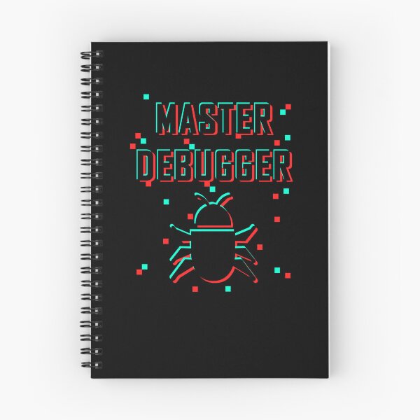 Item preview, Master Debugger Glitch Pixel black black designed and sold by Warrioll.