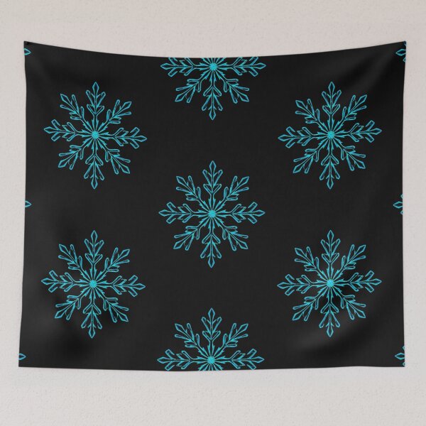 Item preview, Icy Blue Snowflake designed and sold by MyTshirtArt.