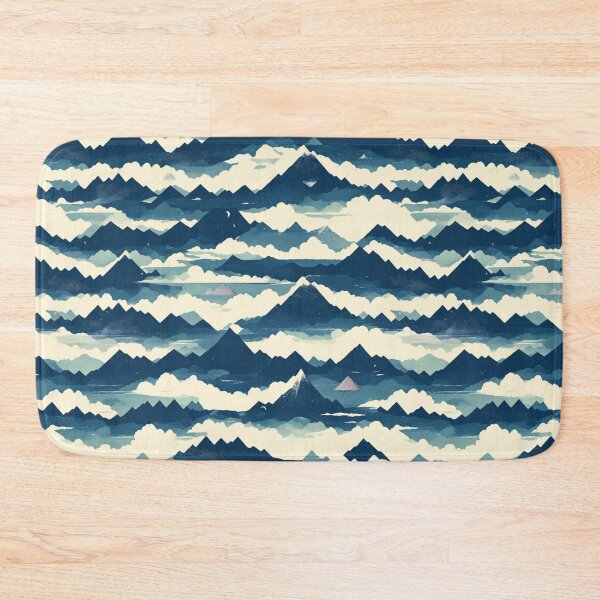 Item preview, Mountains Tile Pattern designed and sold by NicolasGlowArt.