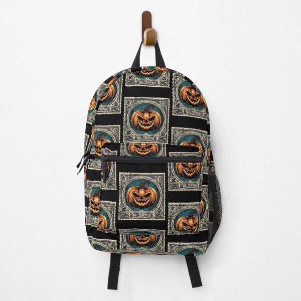 Item preview, Mr. Pumpkin Halloween Spooky Stamp designed and sold by Vintagestamps.