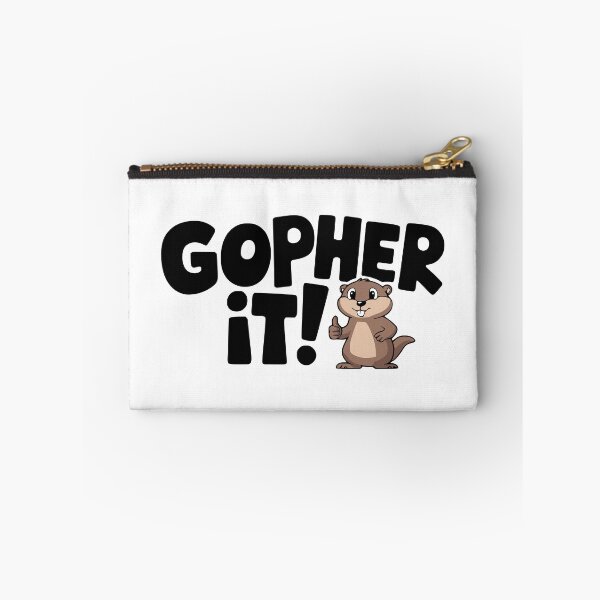 Item preview, Gopher It! Funny Gopher Pun designed and sold by PMCreative.
