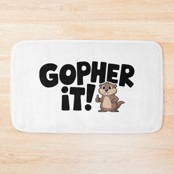 Artikelvorschau, Gopher It! Lustiges Gopher-Wortspiel entworfen und verkauft von PMCreative.