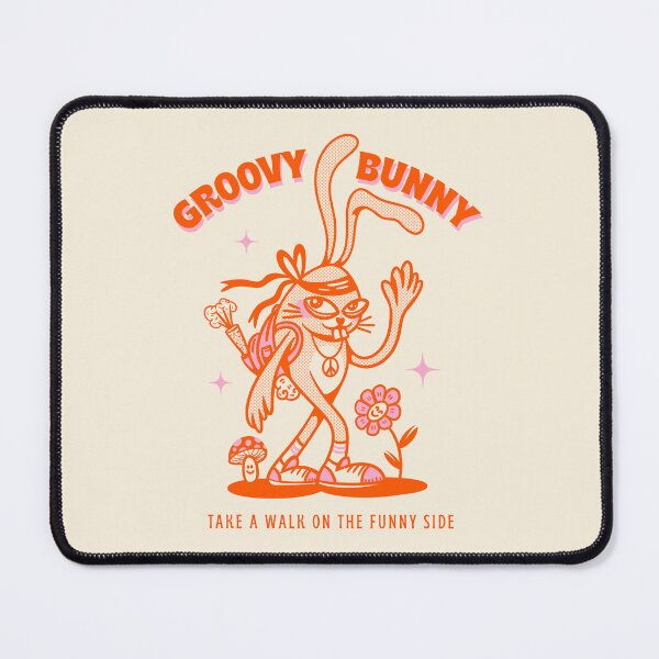 Item preview, Groovy Bunny takes a walk on the side designed and sold by ByValoo.