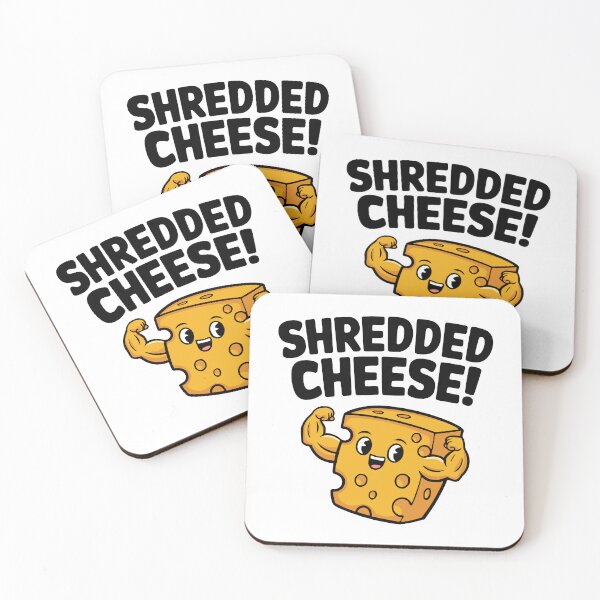 Item preview, Shredded Cheese! Cute Cheese Gym Pun designed and sold by PMCreative.