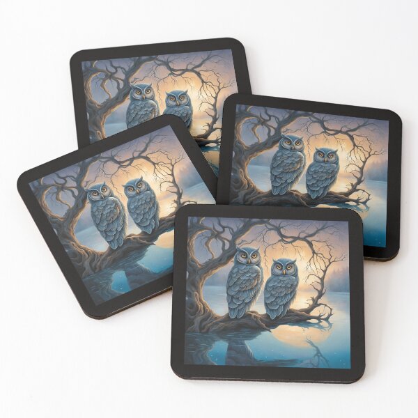 Item preview, Owls By The Water designed and sold by AmazingBeth.