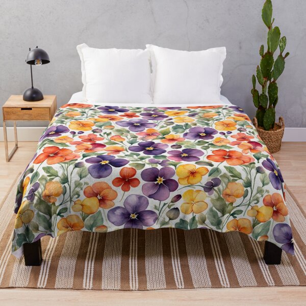 Item preview, Watercolor Flowers designed and sold by Victoria Riabov.