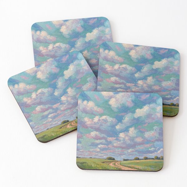 Item preview, Beautiful scenery in acrylic style designed and sold by Neranchara.