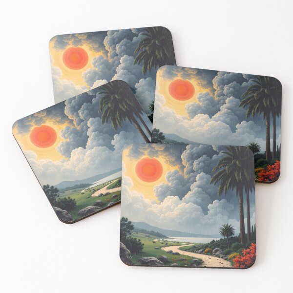 Item preview, Tropical Storm Landscape designed and sold by Synthartik.