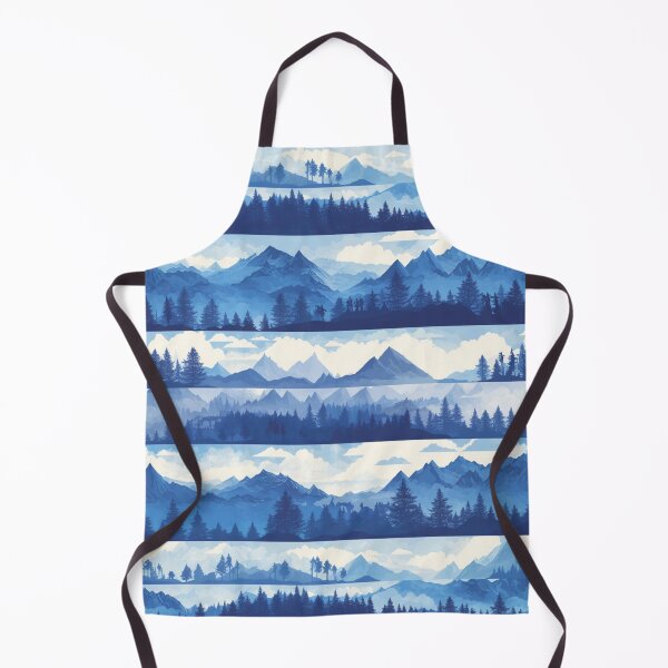 Item preview, Blue Mountains Pattern designed and sold by NicolasGlowArt.