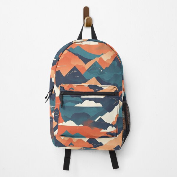 Item preview, Colorful Mountains Pattern designed and sold by NicolasGlowArt.