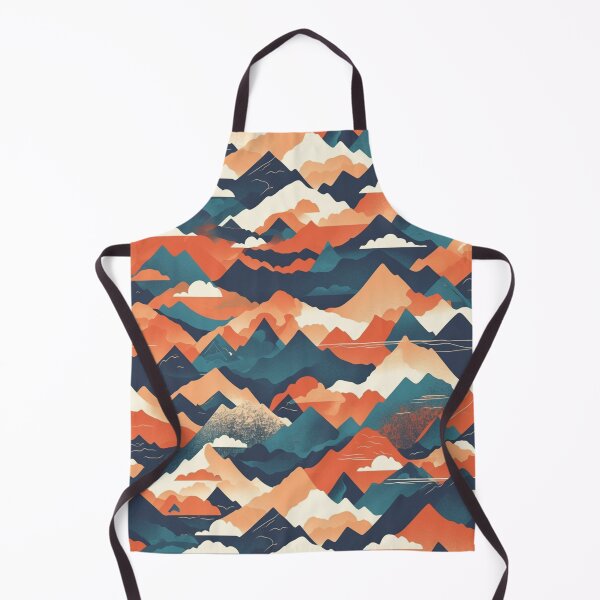 Item preview, Colorful Mountains Pattern designed and sold by NicolasGlowArt.