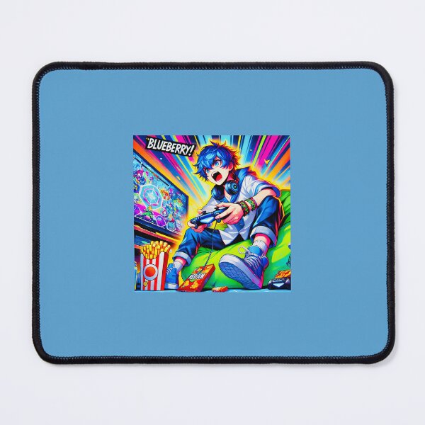 Item preview, "Blueberry! – Intense Gaming Session" designed and sold by ANIARTONLINE.
