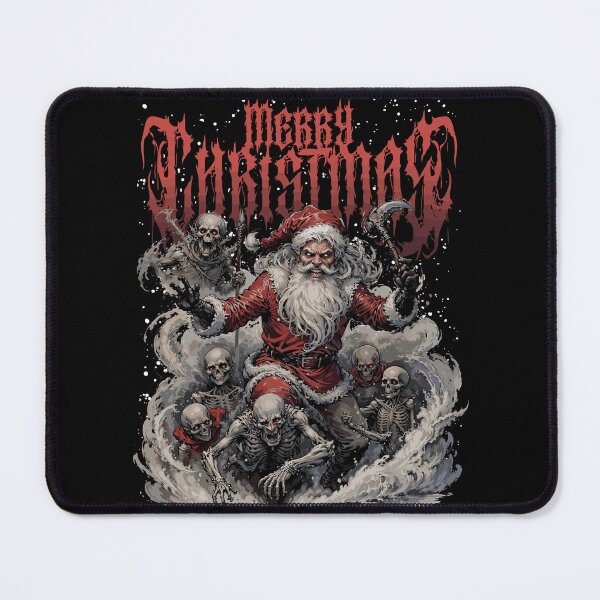Item preview, Merry Christmas Horror Heavy Metal Art designed and sold by Tokyo Retro.