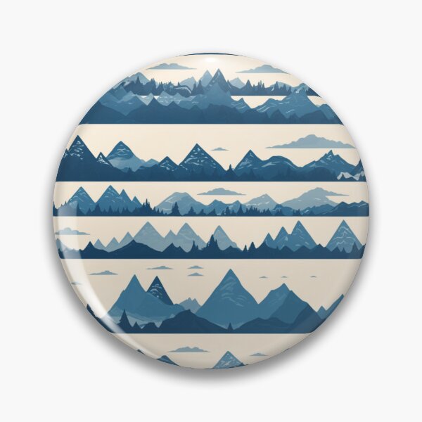 Item preview, Mountains Tile Pattern  designed and sold by NicolasGlowArt.