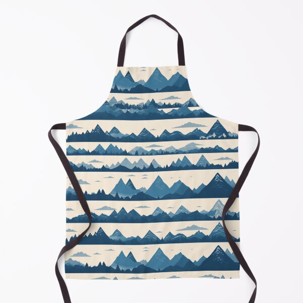 Item preview, Mountains Tile Pattern designed and sold by NicolasGlowArt.