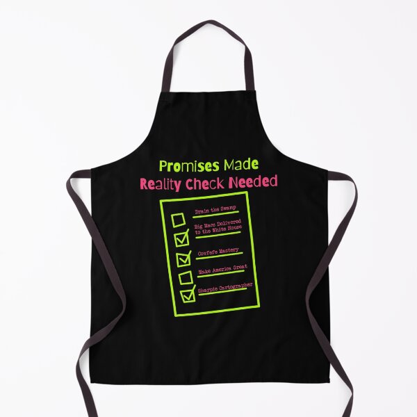 Item preview, Promises Made, Reality Check Needed – Satirical Checklist Design designed and sold by iamdisruptive.