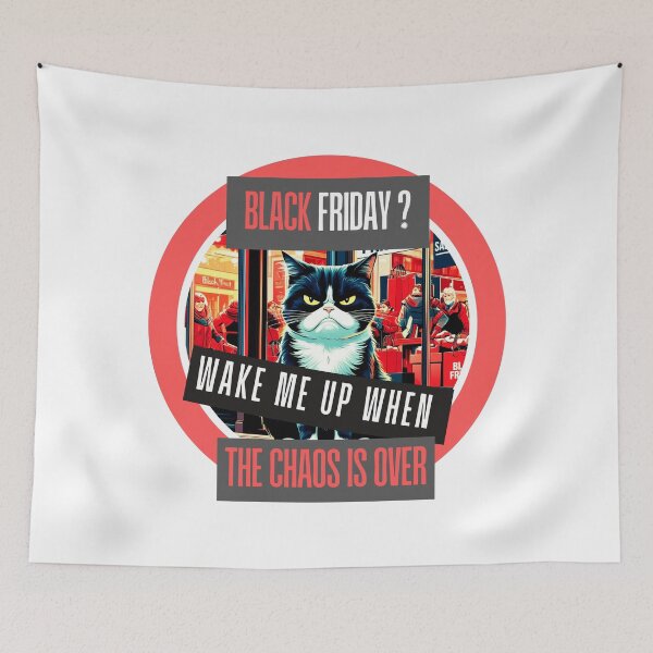 Item preview, Black Friday? Wake me up when the chaos is over - Black Friday gifts designed and sold by MaFleiva.