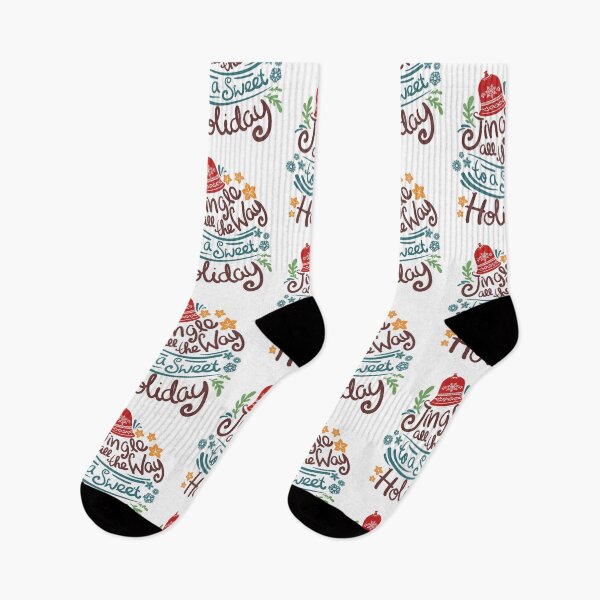 Item preview, Jingle All the Way to a Cozy Holiday Lettering Design designed and sold by Khotekmei.