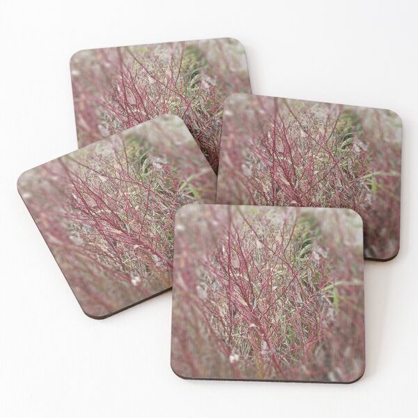 Item preview, Red grasses in focus designed and sold by Endo Designs - cause Love and Life matters.