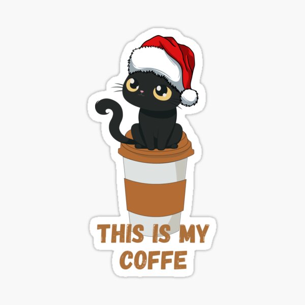 Item preview, Cat and coffe designed and sold by AleksandraKK.