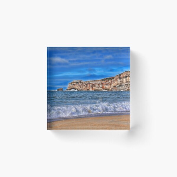 Artikelvorschau, Atlantic Ocean. View from Nazare village, Portugal entworfen und verkauft von vadim19.
