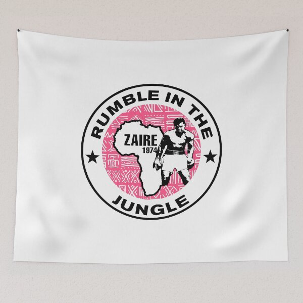 Item preview, Rumble in the Jungle boxing Muhammad Ali designed and sold by DesignMonster.
