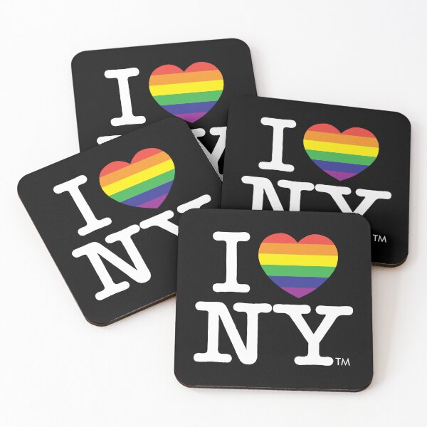 Item preview, I LOVE NY Rainbow Pride Logo  designed and sold by ILNYSHOP.