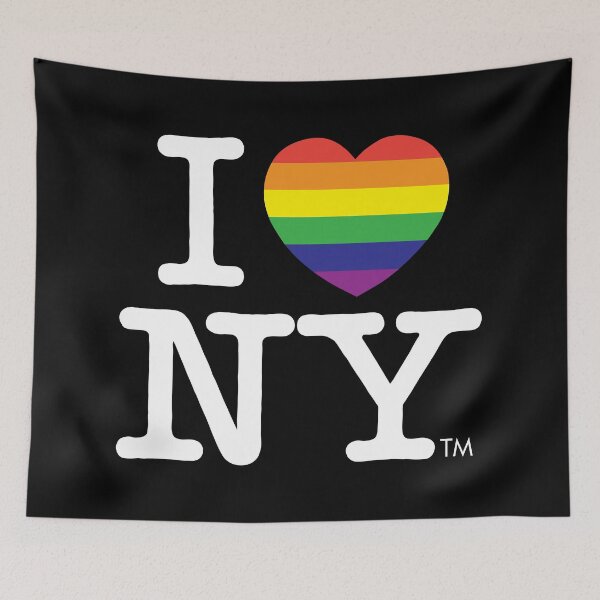 Item preview, I LOVE NY Rainbow Pride Logo  designed and sold by ILNYSHOP.