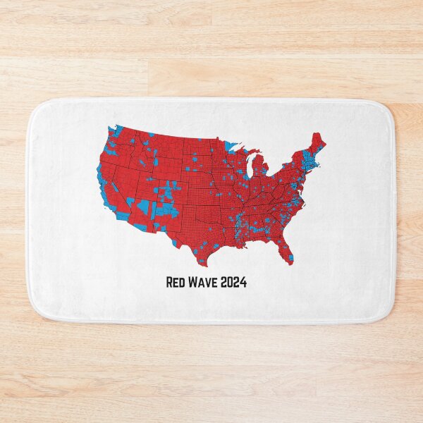 Item preview, Red Wave 2024 - Election Map Victory Design designed and sold by PoliticalArtist.