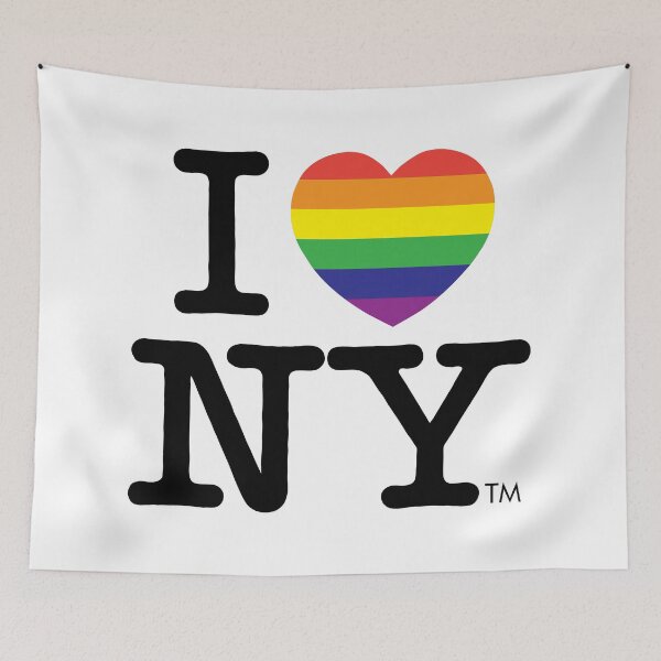 Item preview, I LOVE NY Rainbow Pride Logo  designed and sold by ILNYSHOP.