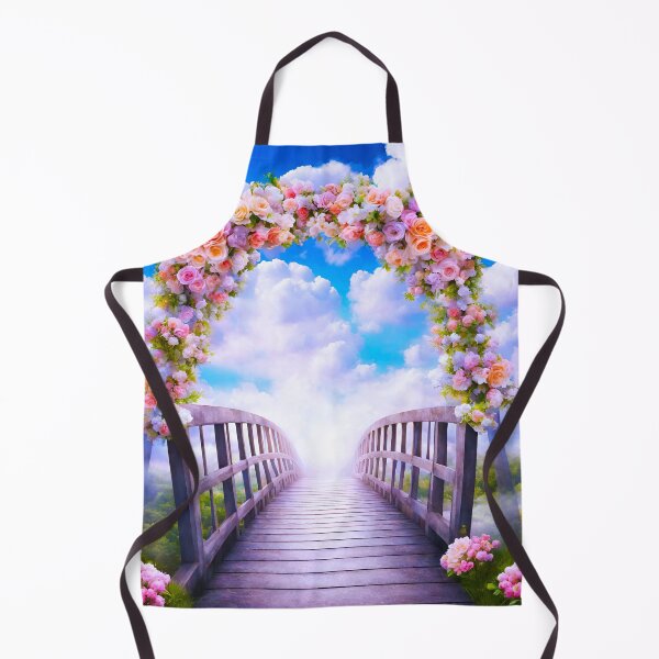 Item preview, Heavenly Bridge Amidst Floral Cloudscape 4 designed and sold by Tom-Johnson.