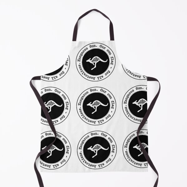 Item preview, Kangaroo Sun logo. Our own flag, for all Australians. BW designed and sold by Kangaroo Sun.