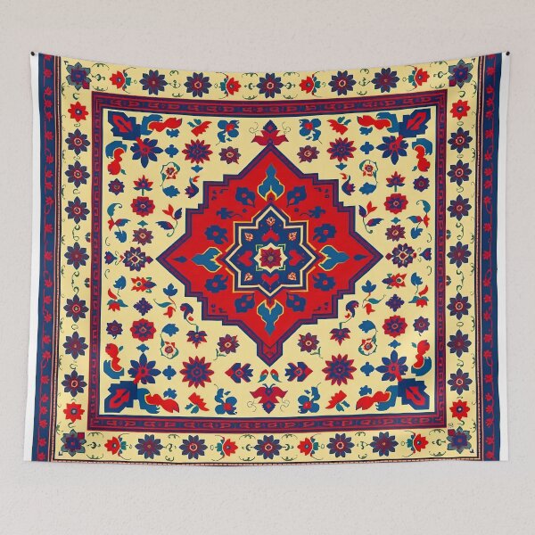Artikelvorschau, Afghanistan-Teppichdruck aus dem 17. Jahrhundert entworfen und verkauft von svarupa.