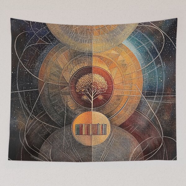 Item preview, Geometric Harmony of the Cosmos designed and sold by NomadicDreamer.