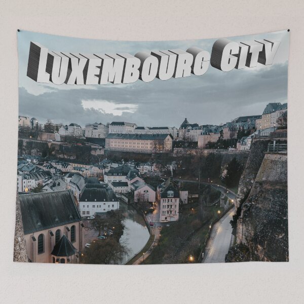 Item preview, Luxembourg City designed and sold by TravelWish.