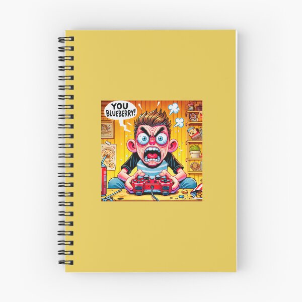 Item preview, You Blueberry! – Gamer Rage Cartoon designed and sold by ANIARTONLINE.